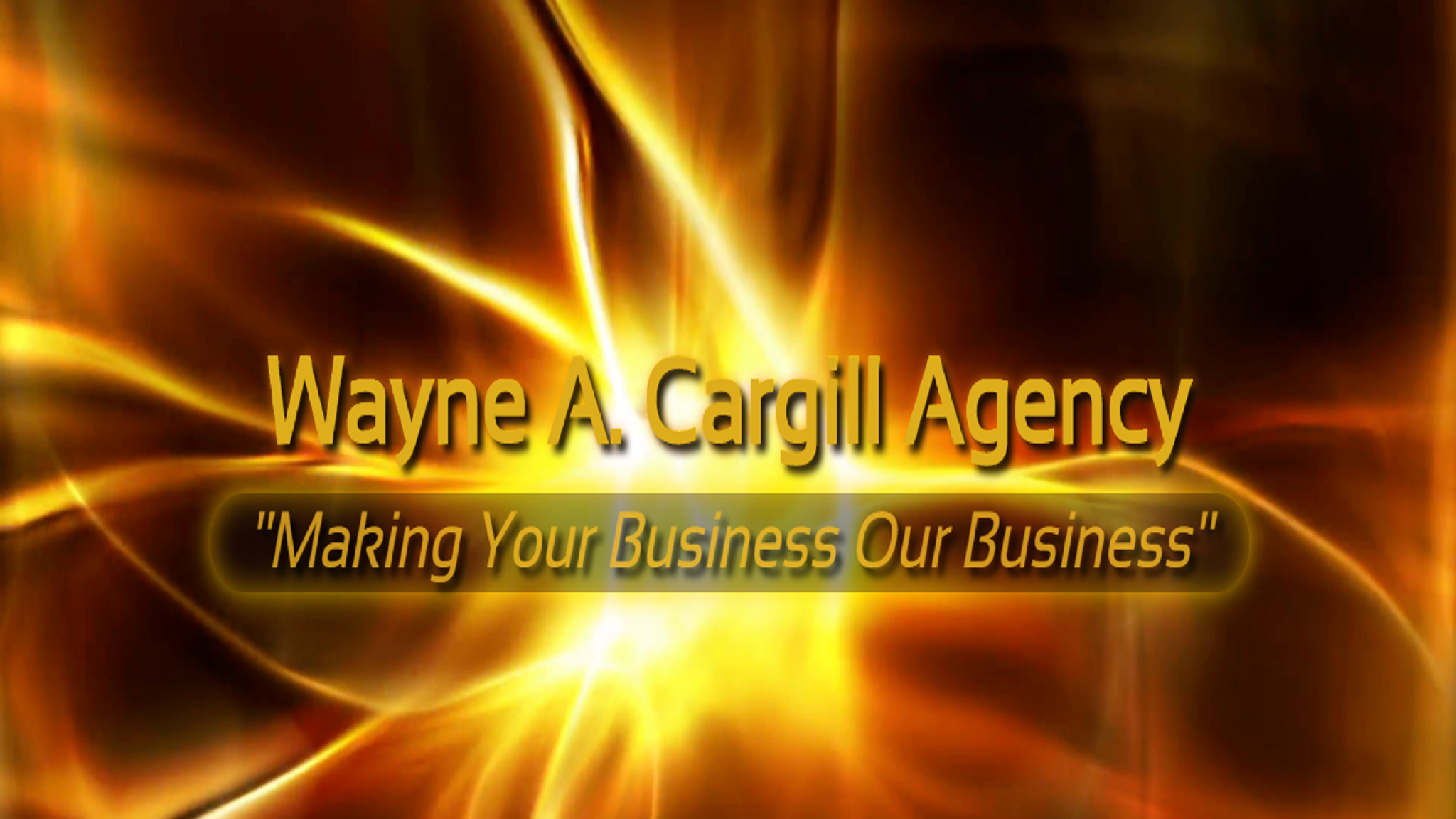 Wayne A. Cargill Agency Goldrod Banner 2048 x 1152